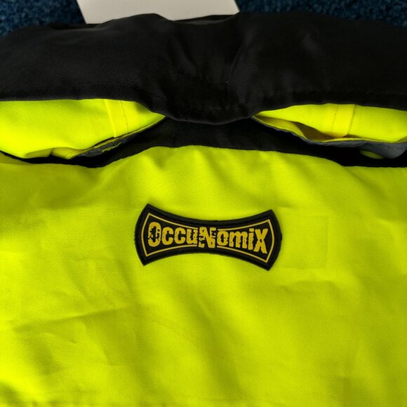 OccuNomix LUX-TJBJ Type R Class 3 Premium 4-In-1 Bomber Jacket - Yellow/Lime - Picture 11 of 14